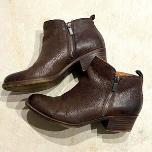 Lucky Brand Women's Basel Leather Ankle Bootie